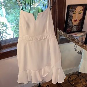 Adelyn Rae white Mini dress